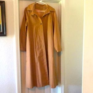 Vintage knee length Raincoat